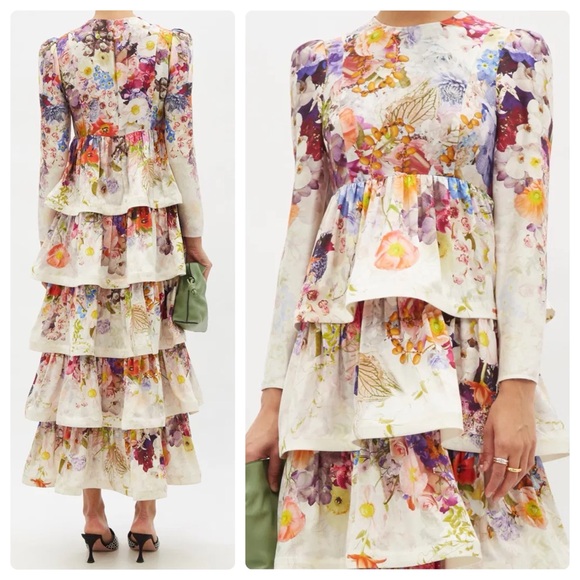 ZIMMERMANN Prima Tiered Dress - Picture 4 of 16